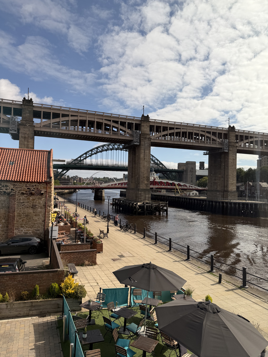 A bridge over the Tyne in Newcastle