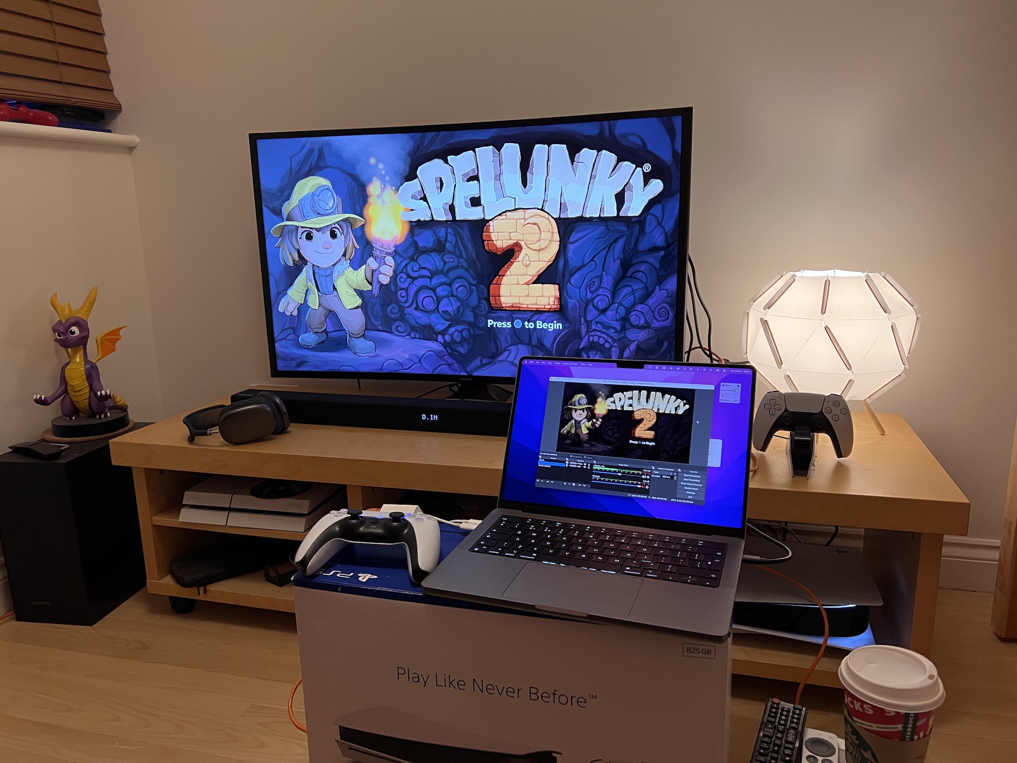My streaming setup